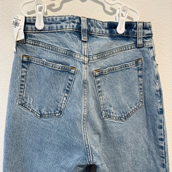 🆕 Abercrombie Curve Love The Dad High Rise Jean - Picture 4 of 6